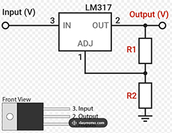 LM317電路圖